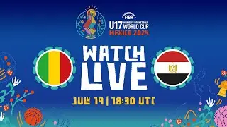 Class 9-16 game | Mali v Egypt | Full Basketball Game | FIBA U17 Women's Basketball World Cup 2024