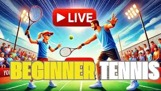 Easy Tennis Start Live Stream - Tennis Beginner Lesson