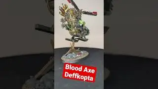 Commission painted Blood Axe Kopta # #orks #miniature #gamesworkshop #miniaturepainting #warhammer