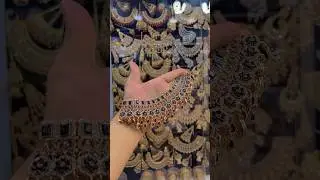 Zircon 2 in 1 Collar Necklace Set For Order ✅WhatsApp=03220220991 #jewellerywholesalers #shortsvideo