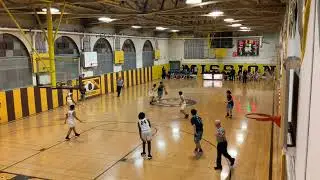 Wallenberg Bulldogs Varsity vs. Mission Bears 2nd Half 1/8/2025