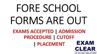 FORE School of Management Forms Out - Admission process, Cutoffs, Placements 2020