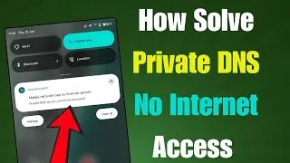 😭இன்டர்நெட் Use பண்ண முடியலையா? Private DNS Internet Problem Solved tamil |TNTech tamil