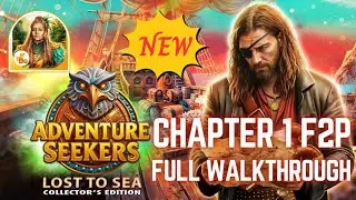 Adventure Seekers 1:Lost to Sea Chapter 1 F2P Full Walkthrough
