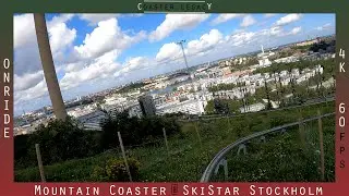 POV &bull; Mountain Coaster @ SkiStar Hammarbybacken | 4K @60fps