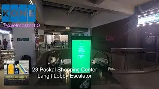 KONE Travelmaster110 Escalator - 23 Paskal Shopping Center , Bandung [Langit Lobby]
