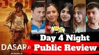 Dasara Movie Public Review | Dasara public reaction | Dasara review, Dasara movie review #dasara