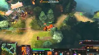 DotA -- Lion (core / safelane support)