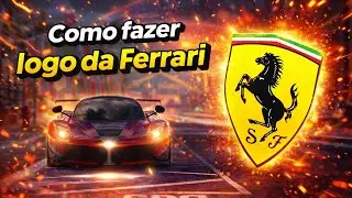 🔥 COMO FAZER A LOGO DA FERRARI NO CPM 1/2!! JEITO MAIS F&Aacute;CIL E PR&Aacute;TICO 🚘🔥 