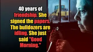 My Best Friend Sold My Business To A Demolition Crew Behind My Back