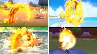 #172 Flame Wheel - Generations 2-9 Pok&eacute;mon move