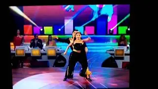 Athena cruz y rommel del rio bailando disco