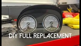 How to: BMW Gauge face replacement