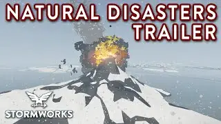 Stormworks NATURAL DISASTERS Announcement Trailer!! - In-Depth Overview and Analysis