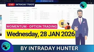 Live Bank Nifty Option Trading 📈 | Intraday Trading by Intraday Hunter