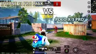 IPHONE 13 PRO MAX VS POCO X 3 PRO 1V1 TDM MATCH 🥶