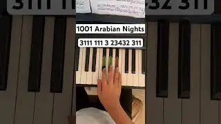 1001 Arabian Nights (Piano Tutorial) #shorts #piano