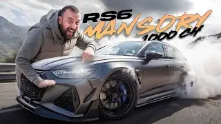 Je sors et test une Audi RS6 Mansory de 1020cv!!! C&rsquo;est abus&eacute; !!!🥵🤯🤯