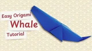 Easy Origami Whale Tutorial 🐋 Step-by-Step Instructions