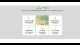 Responsive Service Page