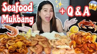 SEAFOOD MUKBANG + Q & A 😋 | Nikikay Gonzaga 💖 | ShrimpShack