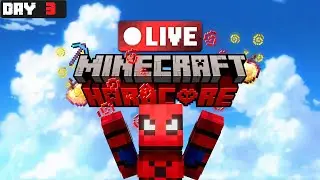 Minecraft Hradcore series Part 3 ! I making Creeper farm in Hindi !!!!!! #Hardcore #minecraft 😎