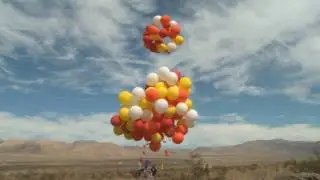 Crazy Lawn Chair Balloon Flight!