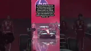 FIRST LOOK: FERRARI UNVEILS 2025 LIVERY FOR HAMILTON & LECLERC #f1 #scuderiaferrari #Hamilton