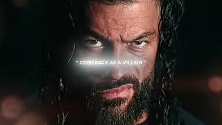 Roman Reigns New Villain Whatsapp Status 