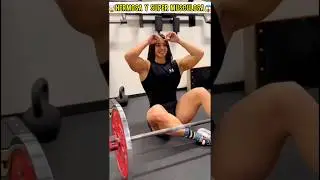 Mujer Hermosa y muy musculosa🤯😱 #gym #fitness #bodybuilding #motivation