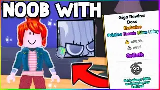 I Started Over as A NOOB With FREE SUPER OP PET in Arm Wrestling Simulator!