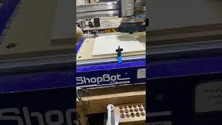 Cutting a Custom Designed Step Stool Project with Linda using the ShopBot CNC