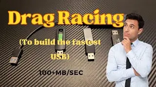 The FASTEST USB Drive setup & Drag Racing USB Drives