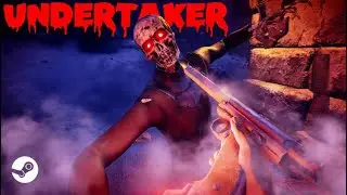 This Horror Shooter on Steam Is PURE NIGHTMARE 😱 - Undertaker PC Gameplay!🔥