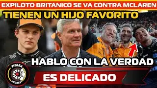&iexcl;ES DELICADO! EXPILOTO BRIT&Aacute;NICO HABLA CON LA VERDAD MCLAREN TIENE FAVORITO ES NORRIS SOBRE PIASTRI