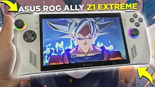 ASUS ROG ALLY Z1 Extreme - Console Portátil Que Roda Tudo!