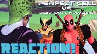 OOH, THIS IS GONNA BE FUN!🤣Perfect Cell Vs. Deadpool & Wolverine | Reaction🔥