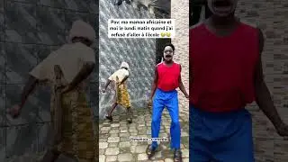 Ma maman africaine et moi le lundi matin quand j&rsquo;ai refus&eacute; d&rsquo;aller &agrave; l&rsquo;&eacute;cole 😱😱‼️😭😭😭😭😭😭😭😭