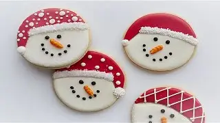 The best way to make snowman cookies/#howto  /#diy /#easy /#ideas /#snowman