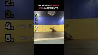 Ranking the wildest￼ fail #fails  moments #hilariousfails #funnyclips #funnymoments #fail #funniest