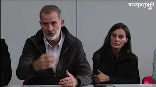 Las palabras del Rey Felipe ante Sánchez y Mazón tras lo sucedido en Paiporta
