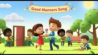 Good Manners Song | Please Sorry Thank You Song for Kids | Nursery Rhymes & Educational Songs