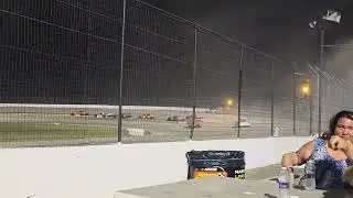 Birch run speedway limited late model feature with crash 