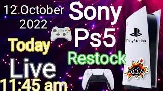 Ps5 Restock 12 Oct 2022 Diwali Special Amazone Flipkart Sony Shop  buying Tips & tricks Live Stream