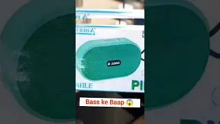 Unboxing the Aroma Bluetooth Speaker 2025 &ndash; Crazy Sound Test #shorts #basstest #bluetoothspeaker