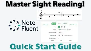 🎵 Краткое руководство по использованию Notefluent: откройте свой навык чтения с листа 🗝️