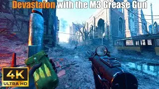 Battlefield 5 in 2024: The M3 Grease Gun is Devastating - Full Match on Devastation [PC 4K]
