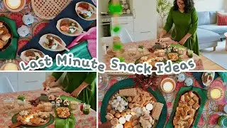 Quick snack ideas for your guests with minimal cooking effort | Indian snack recipes