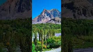 Heaven on the earth #ghizer valley #mountains #pleasant weather #peace ful place
