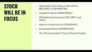 Impact of Venezuela crisis on Indian stock market
